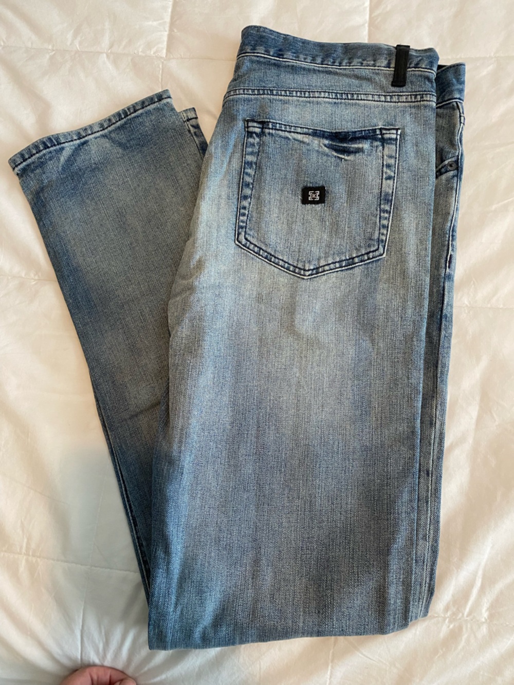 KR3W Light Blue Straight Leg Jeans